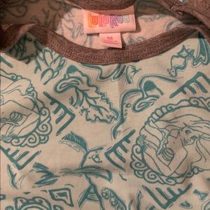 Disney LuLaRoe Little Mermaid Randy Medium